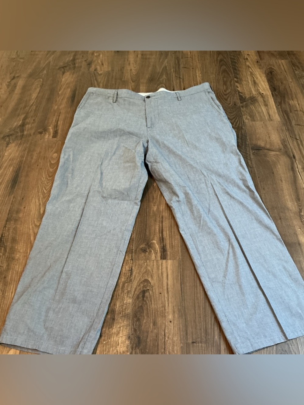 Dockers Pacific Field Khaki Pants Mens 40x32 Gray Stretch Casual Chinos Dadcore